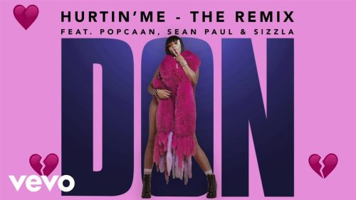 Stefflon Don – Hurtin' Me (Remix / Visualiser) Ft. Sean Paul, Popcaan & Sizzla