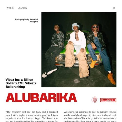 Vibez Inc - Alubarika Ft. Billion Solar, Tml Vibez & Balloranking